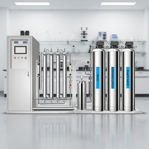 Système de traitement de l'eau par osmose inverse industrielle DRO4T/H, filtre à eau par osmose inverse, machine de purification de l'eau - Product Image 1