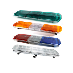 Barra luminosa <span class=keywords><strong>blu</strong></span> rossa con sirena, barra luminosa di emergenza con sirena - Product Image 5