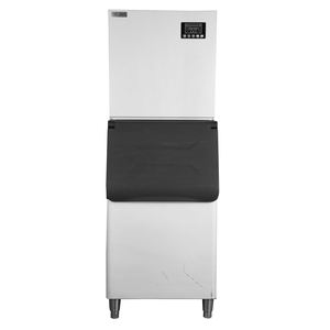 Machine à glace électrique autonettoyante de 200kg conception carrée de type fendu remplissage rapide à faible bruit pour les hôtels magasins de boissons <span class=keywords><strong>bouteille</strong></span> d'eau - Product Image 1