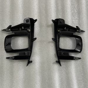 Embellecedor de moldura para rejilla delantera compatible con h-onda a-ccord 2022 ABS, parachoques de labios negro - Product Image 4