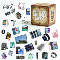 Nouvelle Boîte Mystère Électronique 3C 100% Surprise, Cadeau de Festival, Boîte Mystère Avancée Porte-Bonheur : Montre, Écouteurs, Smartphone, Tablette, Ordinateur Portable