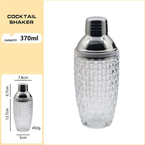 <span class=keywords><strong>Shaker</strong></span> en <span class=keywords><strong>verre</strong></span> avec couvercle en acier inoxydable, shakers à cocktails, <span class=keywords><strong>shaker</strong></span> à protéines, bouteille <span class=keywords><strong>shaker</strong></span> - Product Image 4