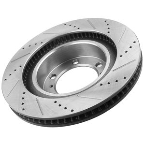 Disques de frein perforés et rainurés haute performance en gros 43512-60190 43512-60191 pour Toyota 4Runner Lexus GX460 - Product Image 5