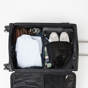 Các Mới Không Thấm Nước Giá Rẻ Lưu Trữ Pouch Không Dệt Dây Kéo Túi Giày Với Cửa Sổ Rõ Ràng - Product Image 3