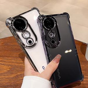 Funda Deportiva para Teléfono Móvil Vivos19Pro, TPU, Electrochapada, Transparente, con Protección Anticaídas en las Cuatro Esquinas, con Lente X100 - Product Image 5