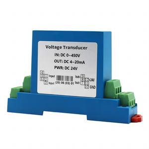 Hall <strong>Current</strong> <strong>Sensor</strong> AC 1A 2A 10A Transmitter 4-20mA 0-10V <strong>Output</strong> Ampere Transducer <strong>Current</strong> Transformer - Product Image 1