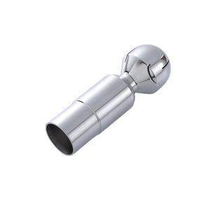 Balle de nettoyage rotative à 360° en acier inoxydable, à installation rapide, type fixe fileté pour déboucheurs de canalisations sanitaires - Product Image 1