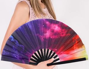 Abanico de Mano de Bambú Tallado Personalizado con Diseño Publicitario de Ángel, Abanico Chino Plegable - Product Image 3