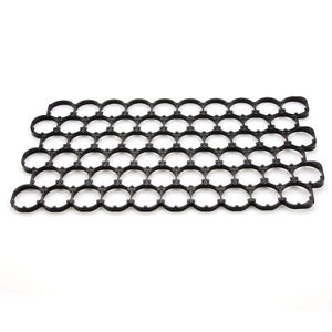 Support de batterie de vélo en ABS alvéolé pour cellules lithium 18650 – Accessoires de batterie de vélo haut de gamme - Product Image 3