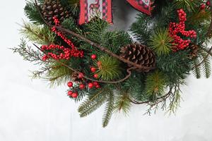 High Quality Customized Artificial Decoration Christmas Wreaths 30inch Indoor Plastic Christmas Wreaths - Product Image 4