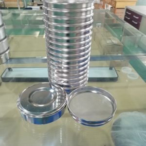 ASTM Standard 0.71 0.85 1.0 1.18 1.4 1.7 2.0 2.36 Mm 304 Stainless Steel Test Sieve Woven <b>Mesh</b> - Product Image 6