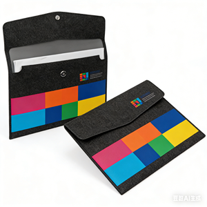 Cartella Portadocumenti in Pelle PU <span class=keywords><strong>A4</strong></span> Opaca, Organizzatore per Documenti, <span class=keywords><strong>Busta</strong></span> Portadocumenti con Chiusura Magnetica, Marca ZJ - Product Image 6