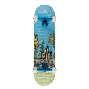 JIESEN-Planche à roulettes complète personnalisée avec 4 roues en PU pour <span class=keywords><strong>enfants</strong></span> - Product Image 2