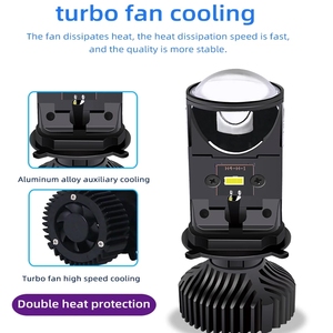 Super brillante Y6D Mini LED bi-led lente del proyector de <span class=keywords><strong>H4</strong></span> coche bombillas de faros luz enfocada <span class=keywords><strong>para</strong></span> auto camión SUV ATV de la motocicleta - Product Image 6