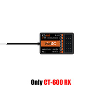 Transmisor DE SISTEMA DE Radio CT400 6CH 4CH 2,4 GHz, mando a distancia con receptor de 6 canales para coche de control remoto, tanque de barco, 1 canal, 2 canales, 2 canales, 1 unidad