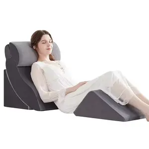 ウェッジ枕低反発枕リラックスしながら背中のサポートに最適