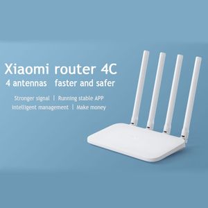Routeur Wi-Fi Xiaomi Mi 4C d'origine d'usine, 64 RAM, 300 Mbps, 4 antennes, routeurs sans fil 2,4 GHz avec contrôle par application - Product Image 2