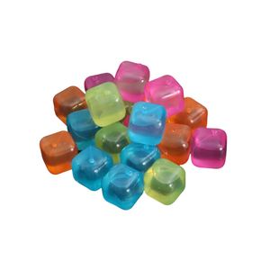 Cubitos de Hielo Reutilizables de Grado Alimenticio, Libres de BPA, Cubitos de Hielo de Plástico Coloridos para Whisky, Reutilizables - Product Image 3