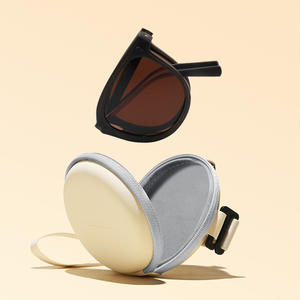 Lunettes de soleil polarisées pliables à teintes carrées personnalisables UV400 TR90 Drive Lunettes de soleil Hommes Femmes Vintage Retro Silver <span class=keywords><strong>Tac</strong></span> - Product Image 5