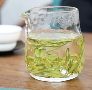 Fabrika organik Anji beyaz çay kokulu gevşek yaprak YEŞİL ÇAY torba ambalajında - Product Image 4