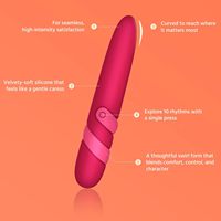 Bullet G-Punkt Klitoris-Vibrator für Frauen 10 Vibrationsmodi Vollsilikon 100% Wasserdicht USB-Aufladbar Erwachsenen-Sexspielzeug