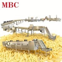 Volledig geautomatiseerde productielijn voor frieten van MBC voor efficiënte aardappelverwerking