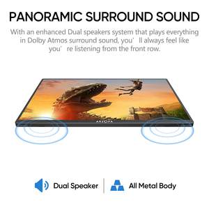 Usine en gros double et triple écrans moniteur d'ordinateur portable 1080P FHD 15.6 pouces Portable Lcd ordinateur portable écran étendu - Product Image 4