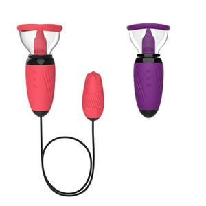 Femmina orecchio di coniglio ventosa ventosa uovo multi-frequenza di aspirazione lingua licker clitoride capezzolo orgasmo masturbazione sesso vibratore ma - Product Image 3