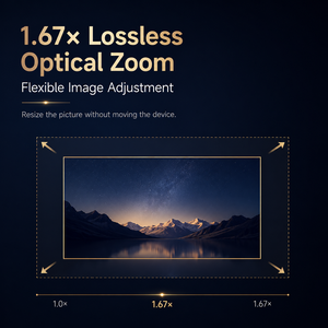 Proiettore Laser Triplo C5 Pro Max 4K, 3200 Lumen, Dolby Vision HDR10+, 240Hz Gaming, WiFi <span class=keywords><strong>6</strong></span>, Proiettore Smart per Home Theater - Product Image 4