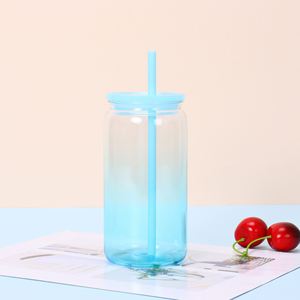 New Design Portable 16oz Double Wall Clear Plastic Mason Jar Cup with Straw for Party <b>Wedding</b> Event - Product Image 2