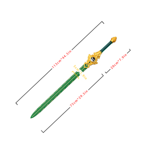 Épée en bois de Qingzhu Peak <span class=keywords><strong>Cloud</strong></span> <span class=keywords><strong>Sword</strong></span>, accessoire de cosplay inspiré des biographies de culture mortelle du cinéma et de la télévision - Product Image 2