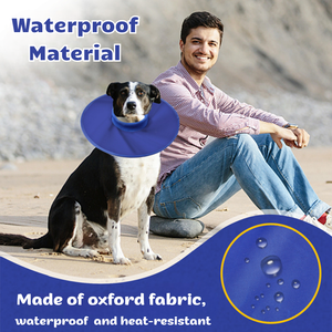 Thay thế sau khi phẫu thuật chó phục hồi cổ áo có thể điều chỉnh thoáng khí E cổ áo cho chó - Product Image 3