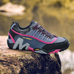 Scarpe da trekking antiscivolo impermeabili per sport all'aperto estivi da uomo in pelle da <span class=keywords><strong>donna</strong></span> scarpe da alpinismo caratteristiche di calore per i viaggi - Product Image 3