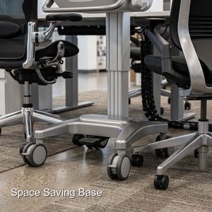 Carrito de Computadora Médico Premium Keling para Hospitales, Diseñado para Rondas Diarias en Salas de Hospitalización - Product Image 4