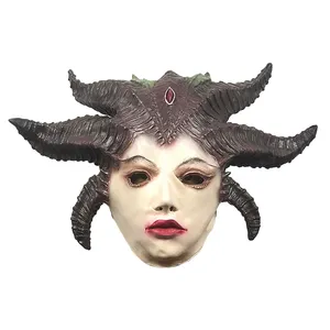 Masque Vampire du jeu vidéo la reine des neiges, déguisement d'halloween pour adultes, masques