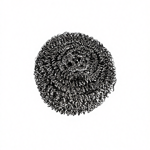 ลูกขัดสแตนเลสแบบใช้ซ้ำได้ สำหรับล้างจาน ลูกขัดใยเหล็กสำหรับงานหนัก พร้อมห่วงแขวน - Product Image 3