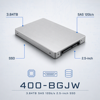 400-BGJW 3.84TB SAS 12Gbps SSD à lecture intensive 2,5 pouces pour serveur d'entreprise et stockage de centre de données