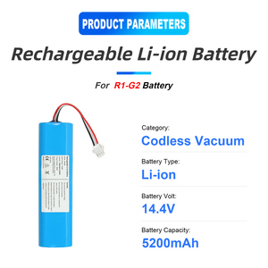 Batterie Li-ion Rechargeable pour <span class=keywords><strong>Xiaomi</strong></span> Lydsto R1 G2 <span class=keywords><strong>Viomi</strong></span> S9 Roidmi Plus neabot Q11 ROEMO SYB2 Robot Aspirateur Batterie - Product Image 4