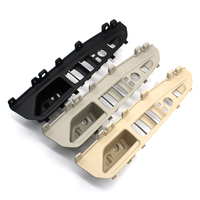 LHD coche puerta delantera izquierda Ventana principal interruptor manija bisel reposabrazos Panel cubierta embellecedor para BMW X5 X6 F15 F16 F85 F86 2014-2018