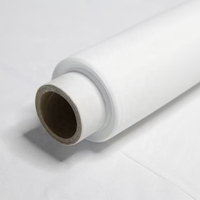 Rouleau de maille filtrante en nylon transparent à surface lisse, 50 à 400 mailles, tissu filtrant réutilisable