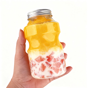 New Design 500ML 700ML <strong>Bear</strong> Shape Plastic <strong>Bottles</strong> for Milk Tea Plastics Water <strong>Bottle</strong> Plastic Juice <strong>Bottle</strong> with Lids - Product Image 6