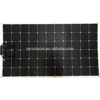 Panneaux solaires monocristallins à prix abordable 250W 500W, panneaux solaires flexibles Sunpower pour système d'énergie solaire de camping-car, yacht, tente, bateau