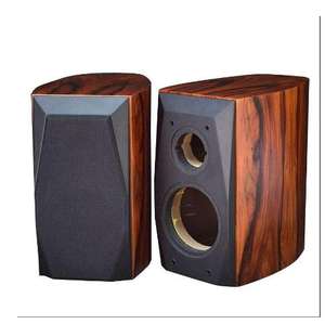 Casse Acustiche Vuote HiFi L-065 Impiallacciatura in Dalbergia Cochinchinensis <span class=keywords><strong>Box</strong></span> per Altoparlanti da Scaffale da <span class=keywords><strong>6.5</strong></span> Pollici/ 8 Pollici - Product Image 1