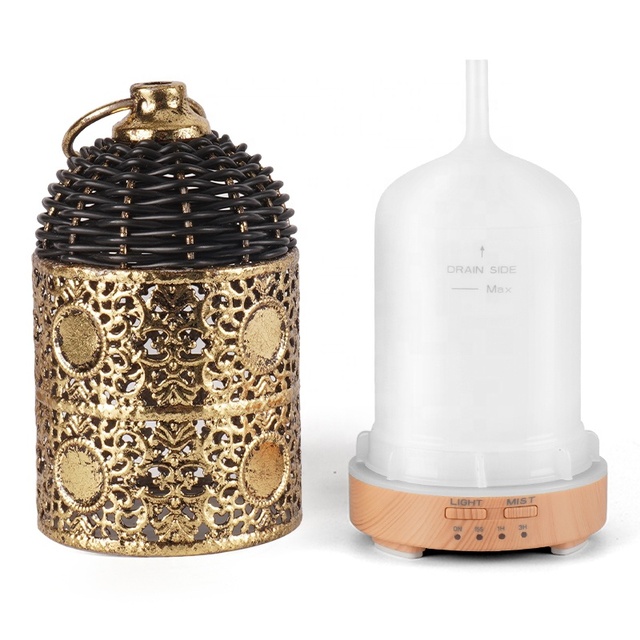 OEM Aroma Diffuser Essential Oil  Diffuser quiet humidifier desktop humidifier with Timer Remote for Home Creative Gift