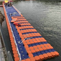 Jet ski à haute flottabilité quai flottant ponton en plastique plate-forme à chevalets pont ponton flotteurs quai