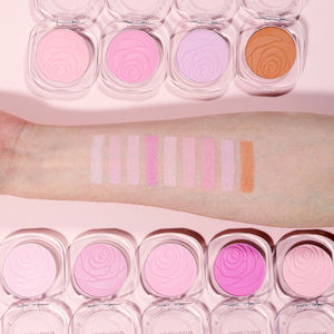 Polvo de maquillaje personalizado, resaltador de rubor vegano, bronceador, paleta de rubor de pigmento alto, alta calidad, el <span class=keywords><strong>mejor</strong></span> rubor, Etiqueta Privada - Product Image 4