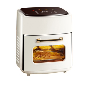 Friteuse à air numérique antiadhésive sans huile de 15 L pour la maison, sans fumée, visible, 15 litres, argentée - Product Image 4