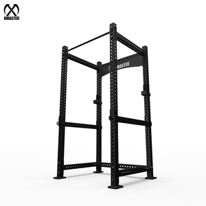 Schwarzes Maßgefertigtes Stahl-Halbrack Power Rack Starterset Fitnessgestell für Anfänger Xmaster - Product Image 2