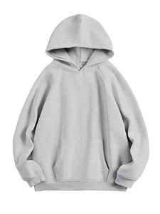 Sweat à capuche pour filles mignon surdimensionné polaire à manches longues confortable décontracté basique pull sweats 2024 automne tenues pull - Product Image 3