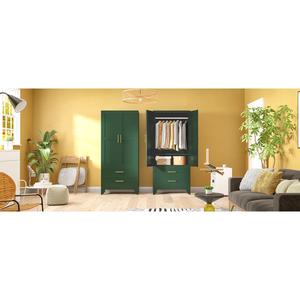 Meilleures ventes Armoire en acier multi-usages pour ranger les vêtements dans les appartements les dortoirs - Product Image 5